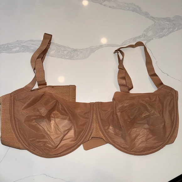 NWT SKIMS NO SHOW UNLINED BALCONETTE BRA - Ochre, 42DD - Picture 2 of 5